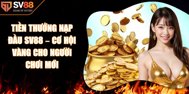 Tiền Thưởng Nạp Đầu SV88 – Cơ Hội Vàng Cho Người Chơi Mới